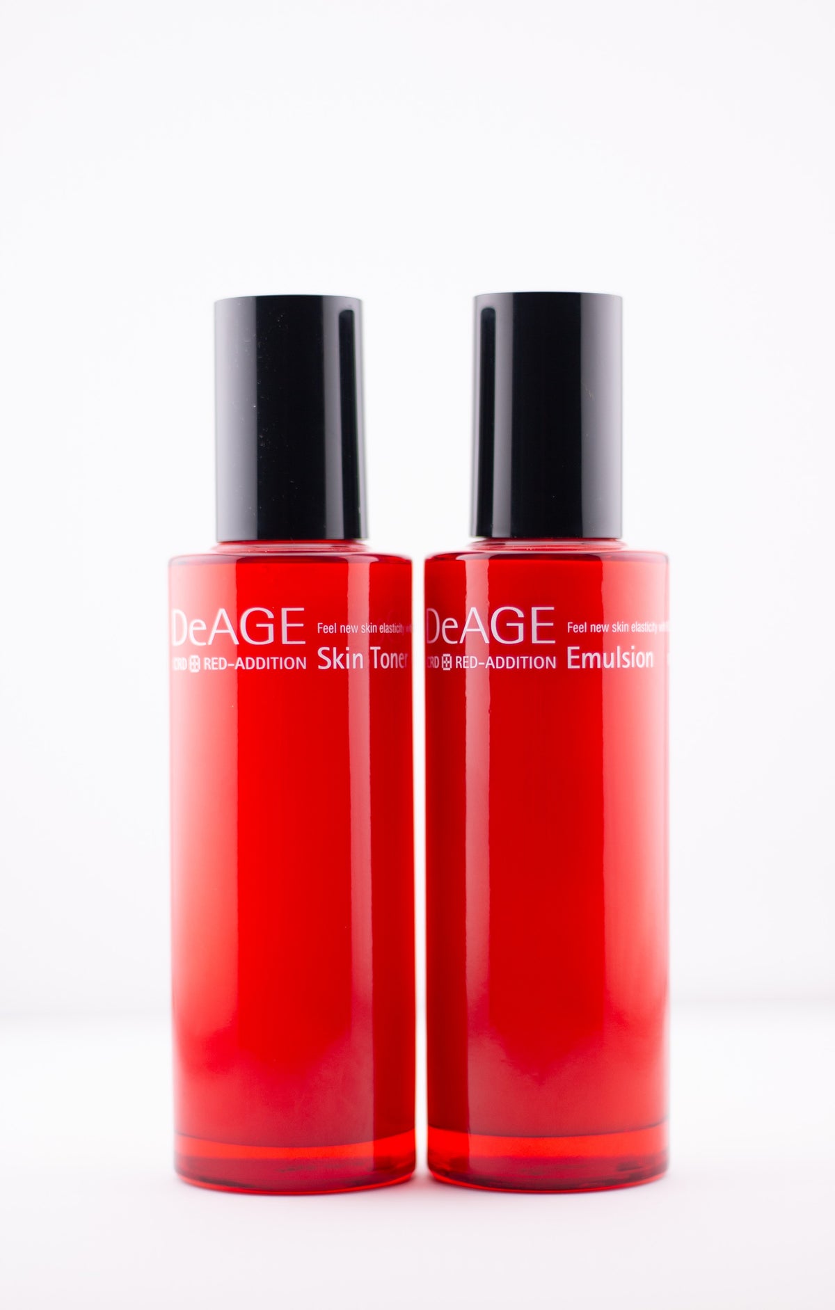 DeAGE Red-Addition Duo Set, Skin Toner + Emulsion – deage red addition skin toner emulsion 197