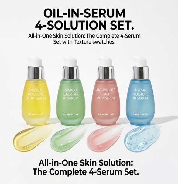 Oil-In-Serum 4-Solution Set (30ml x 4)