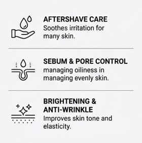 Topnews Albatross Duo Set – Aftershave Toner & Moisture Fluid for Men