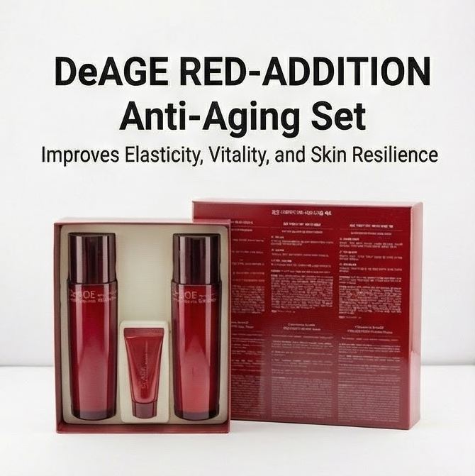 DeAGE RED-ADDITION Anti-Aging Set