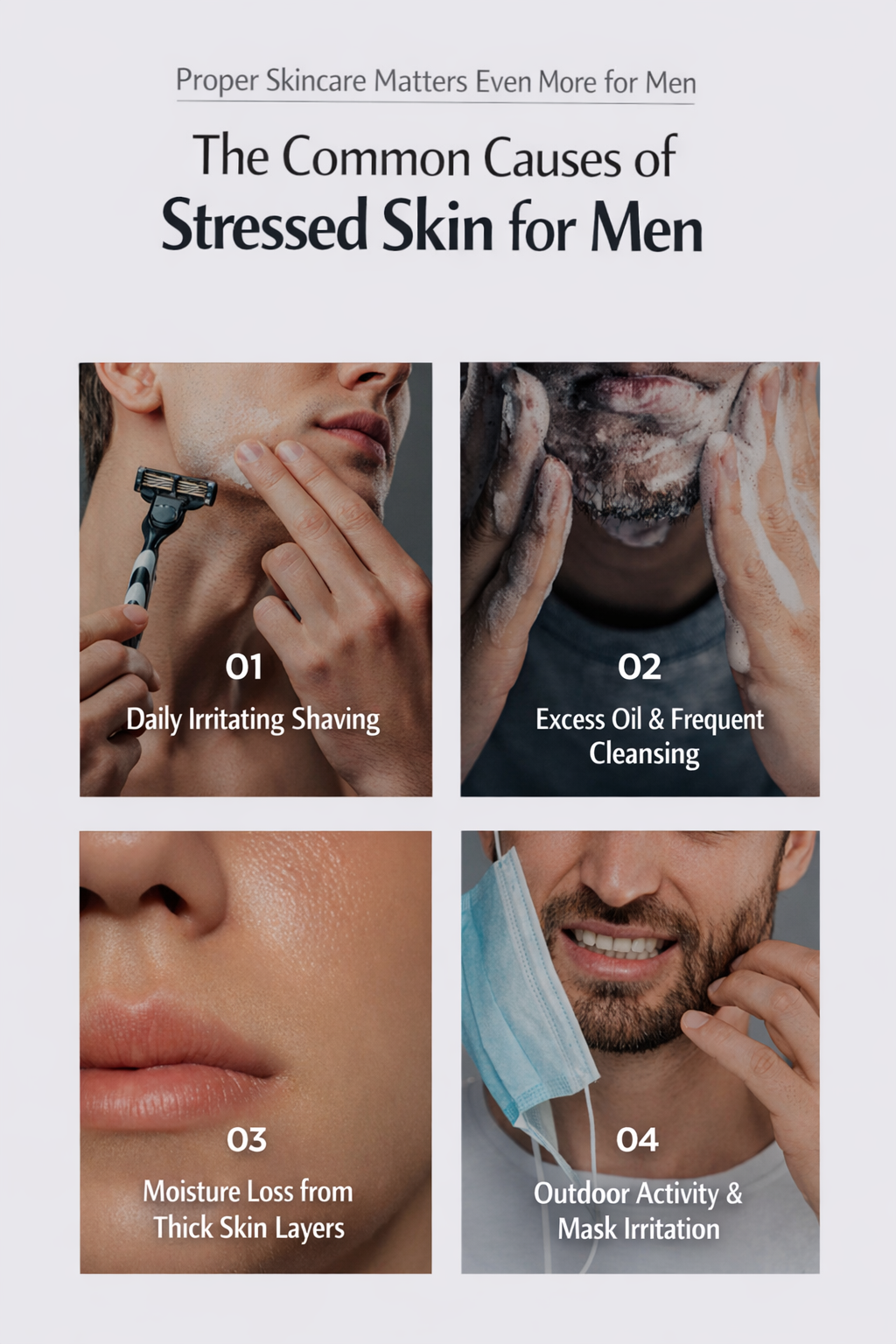 Topnews Albatross Duo Set – Aftershave Toner & Moisture Fluid for Men