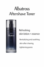 Topnews Albatross Duo Set – Aftershave Toner & Moisture Fluid for Men
