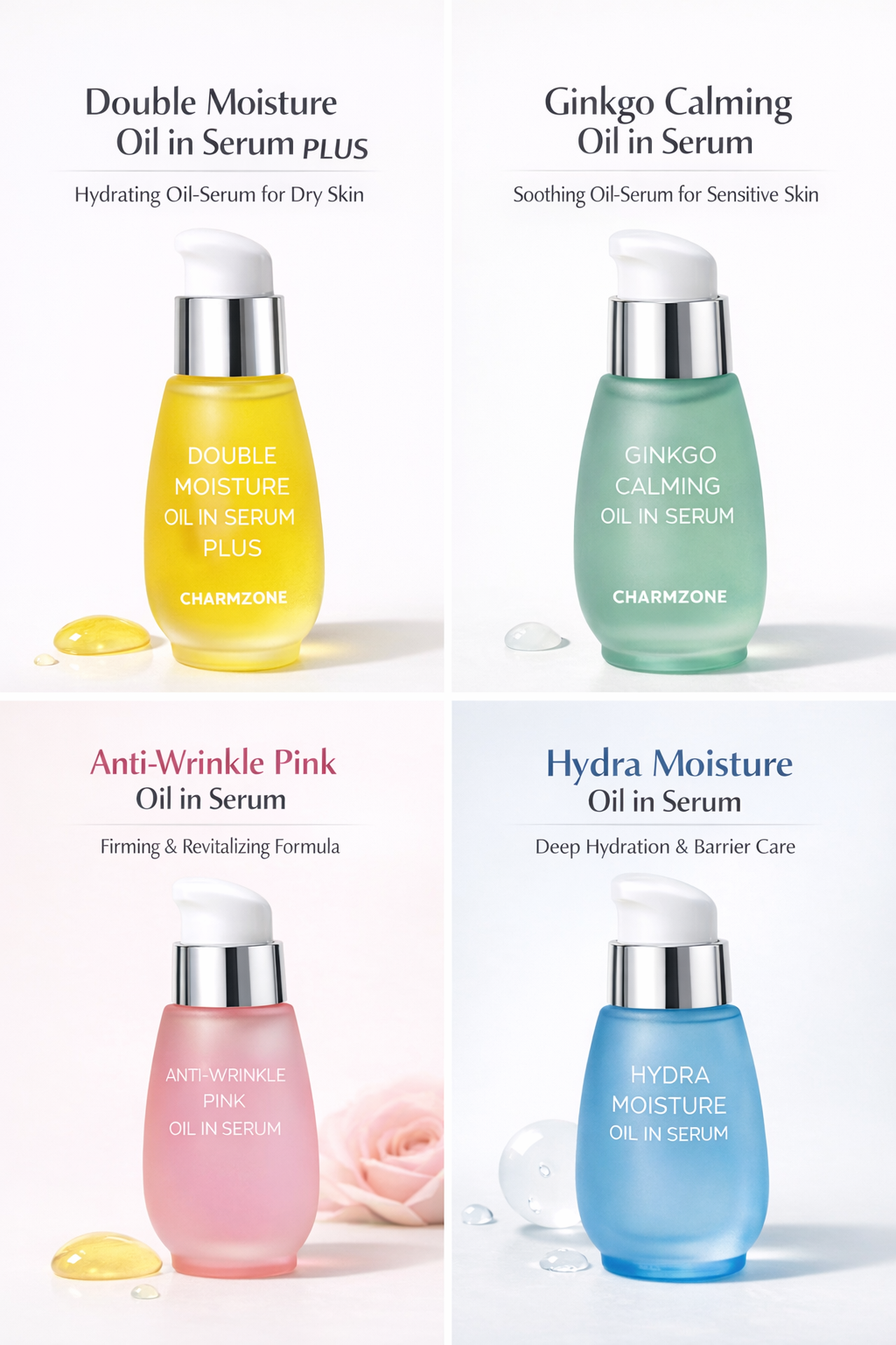 Oil-In-Serum 4-Solution Set (30ml x 4)