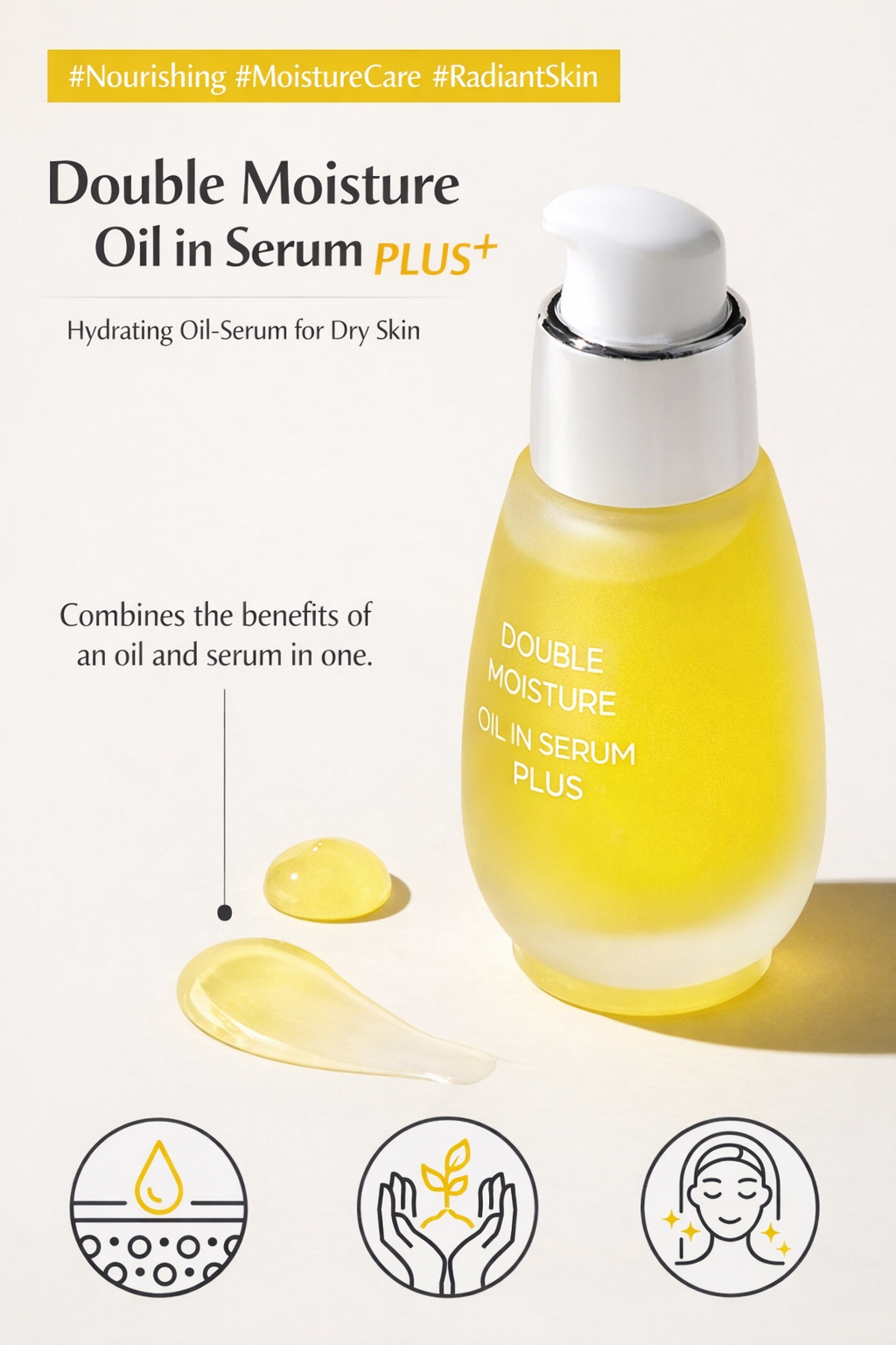 Double Moisture Oil In Serum Plus 30ml