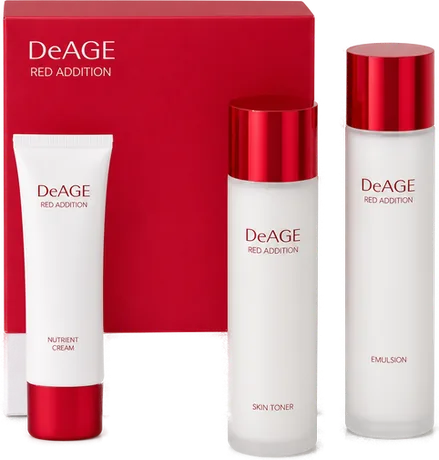 DeAGE Red Addition Classic Skin Care Set